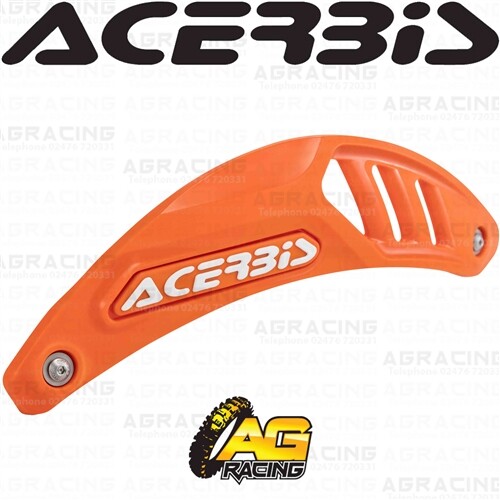 Acerbis exhaust orange front - orange,