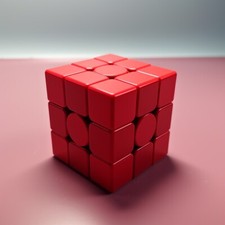 Red Speed Cube 3x3x3 UK STOCK