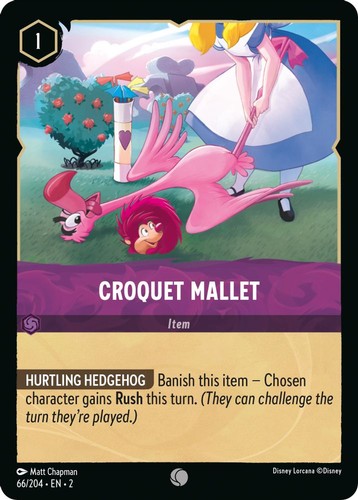 Croquet mallet 204 - croquet,