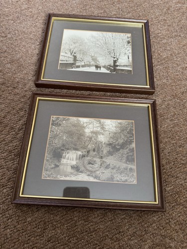 Set two sepia framed - of,