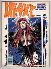 Heavy Metal vol 11 #3. Fall 1987. VG. José Ortiz, Segura, Moebius, Segrelles