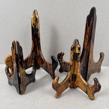 4x Easel Picture Plate Stands