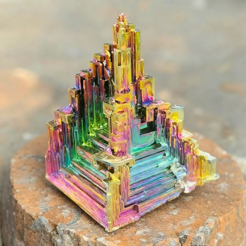 Rare raw aura rainbow titanium - aura,