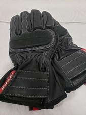 New Hein Gericke black leather motorcycle  gloves S
