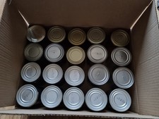 Job Lot Bundle x20 Empty Tin Cans Upcycling | Weddings | Crafts | Tin Can Alley