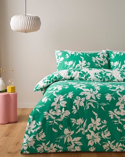 Asda green floral - asda, stroke