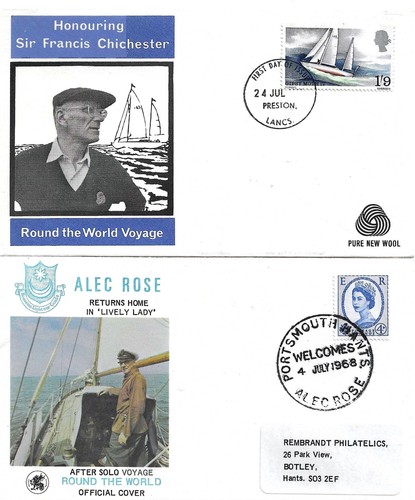 Fdc 1967 1968 - 1967-1968, francis