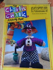 VTG Wendy Charlie Chalk Clown Characters Double Knitting Book Dated: 1990