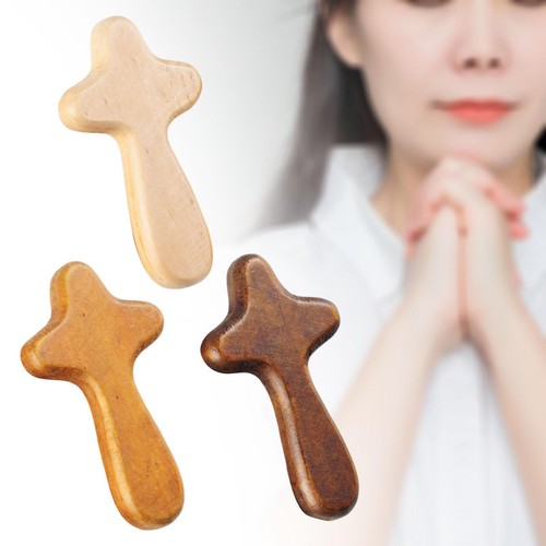 Handheld wooden cross hand - handheld,