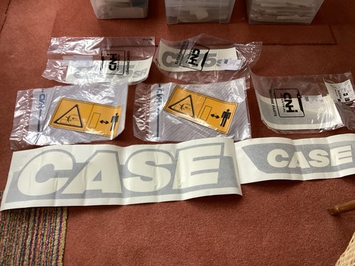 Decal set for case excavator - set,