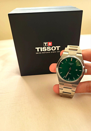 Tissot prx 40mm - green, dial