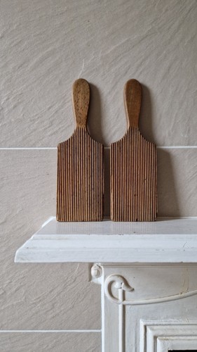 Vintage wooden butter - vintage,