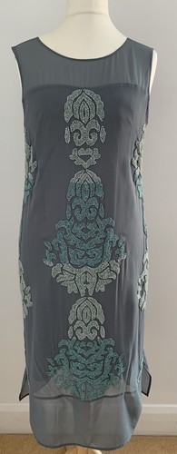 Autograph midi dress grey - dress,