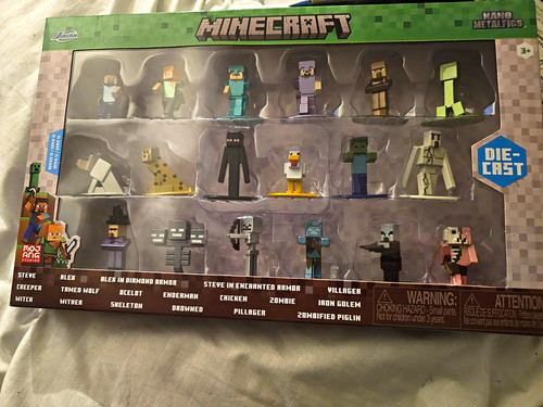 Jada minecraft nano metalfigs - minecraft,