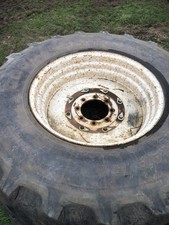 650/75r34x2 Tyres And Rims Used