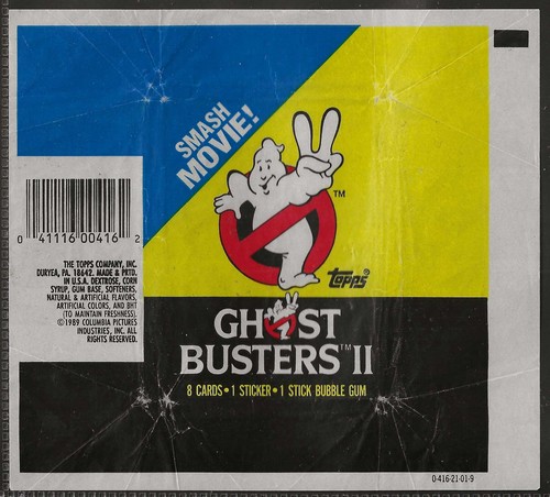 Topps bubble gum wrapper - topps,