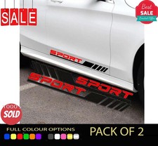 Pair Car Side Skirt Door