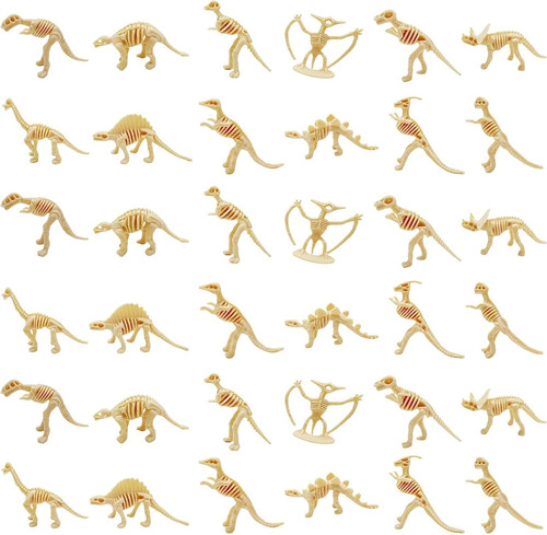 36pcs dinosaur bones mini - dinosaur, bones,