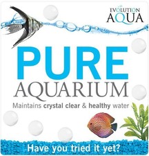 Evolution Aqua Pure Aquarium 25 Balls Fish Tank Clear Water Filter Start Cleans