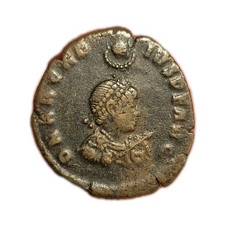 Roman coin Arcadius AE2 nummus