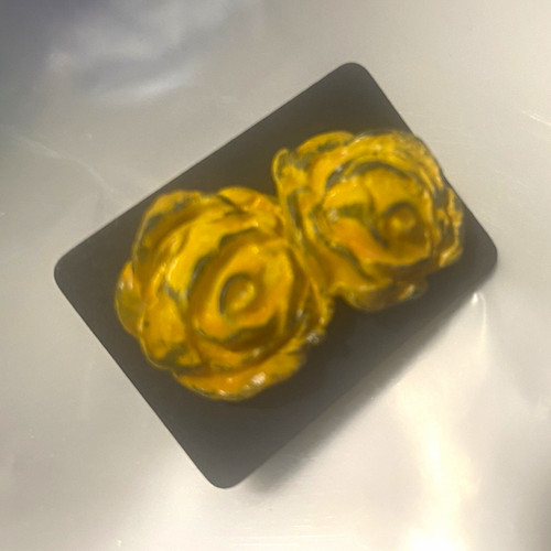 Yellow green rose flower - &,