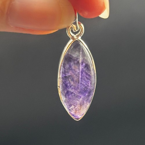 Genuine blue john fluorite - blue,