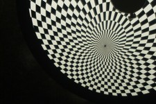 BUBBLE VISION 6 inch rectangled up circles wheel for optikinetics solar 250,575 