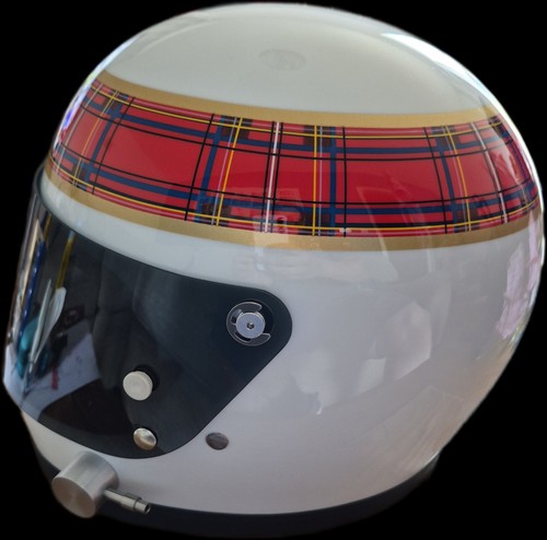 Jackie stewart helmet - f1,
