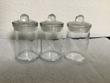 Small Apothecary Glass Jars