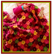 Crochet Pattern blanket cot
