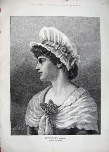 Original old antique - antique, print