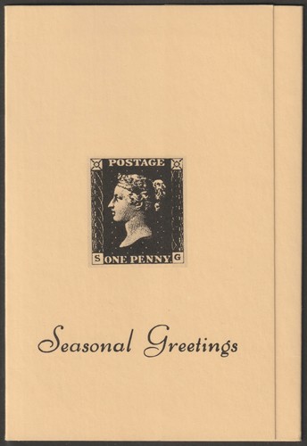 921 christmas card - e-921,