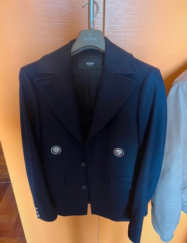 Versace wool coat versus - wool,