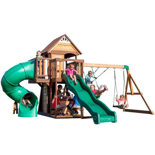 Outdoor playground playhouse - outdoor,