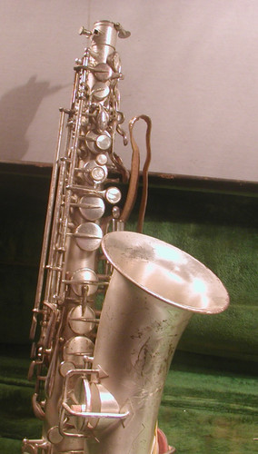 Early 1900 elkhart saxaphone - early,