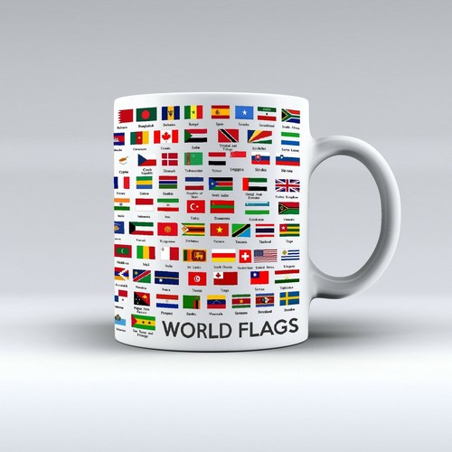 Flags the world fine - flags,