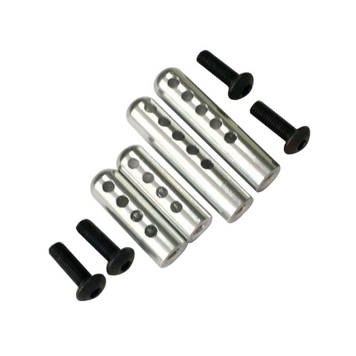 Alloy body post mount screw - alloy,