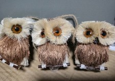 Small owl tree decorations - small,