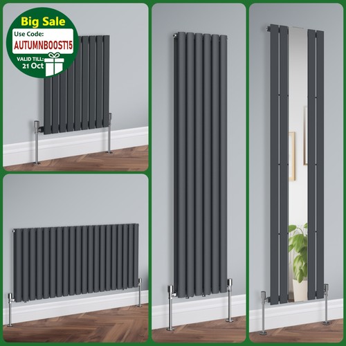 Anthracite designer radiator - anthracite,