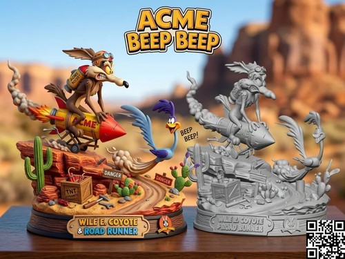 Wile coyote road runner - wile-e-coyote,