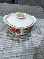 J&G Meakin Poppy Red Flower