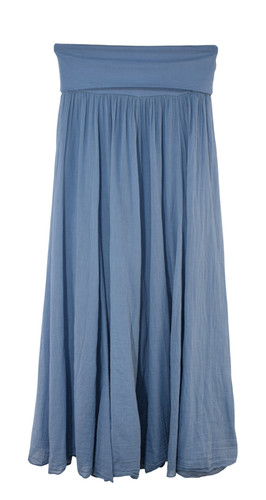 Italian lagenlook maxi skirt - maxi,