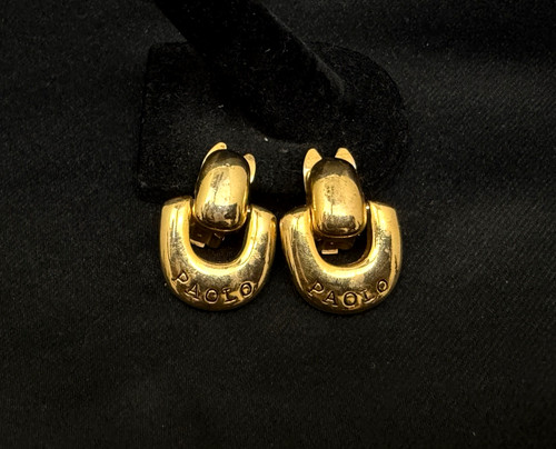 Vintage paolo gucci earrings - vintage,