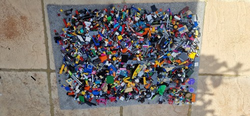 Lego mixed bricks - bricks, 10kg