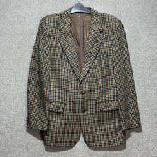 DAKS Tweed Blazer Mens 40R