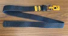 Carhartt Men’s Belt Rugged Flex Nylon Cord Braided Black XL 42-44 New Tags