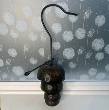 Antique Chinese 4 teir Bronze Bells/ Dinner Gong with Mallet Late 19th Century