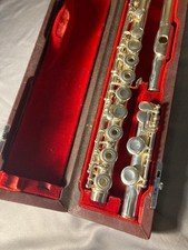 Pearl PF-451 Flute Silver Used