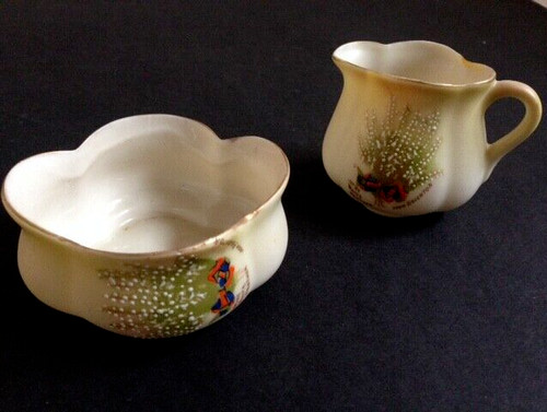 Carlton china lucky white - china,