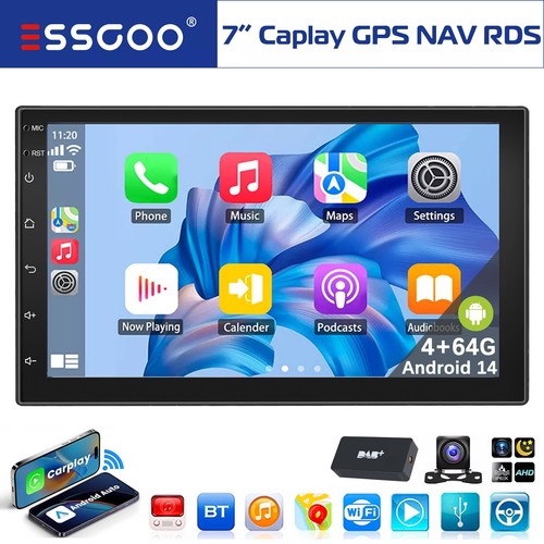 Dab double din car stereo - dab+,